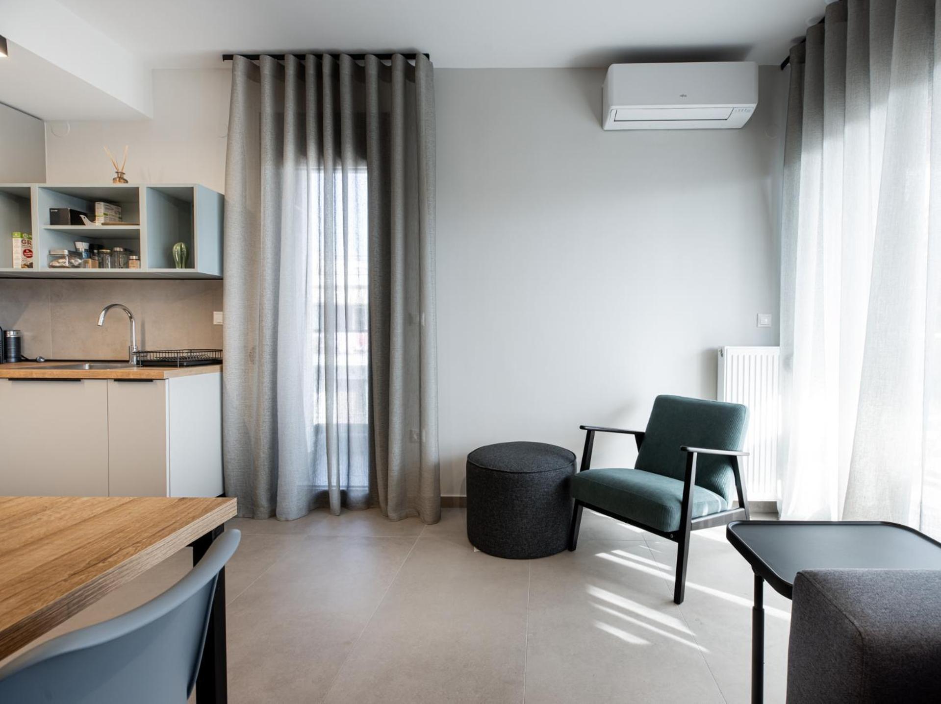 Cozy Apartment In Kalamaria, Szaloniki Kültér fotó