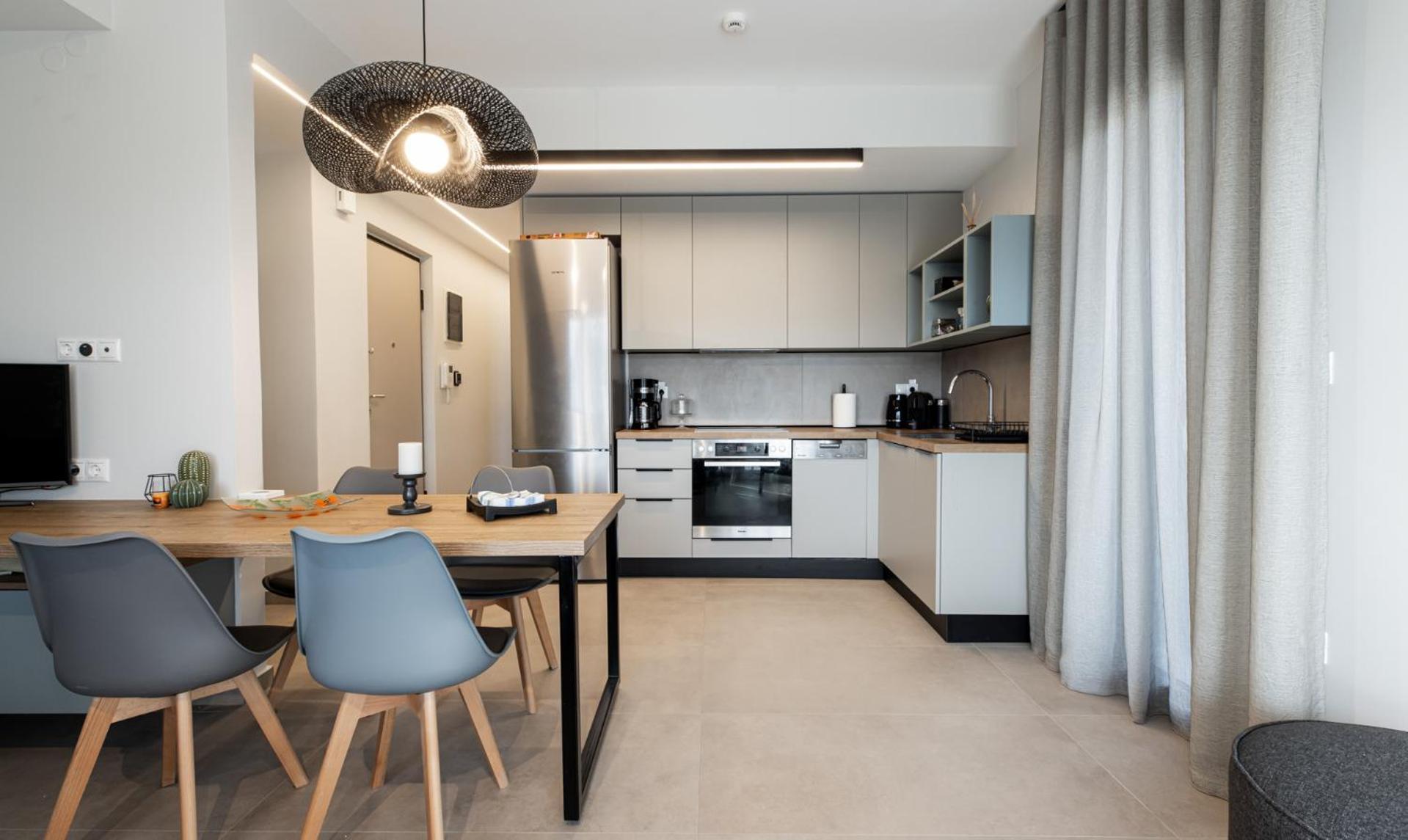 Cozy Apartment In Kalamaria, Szaloniki Kültér fotó