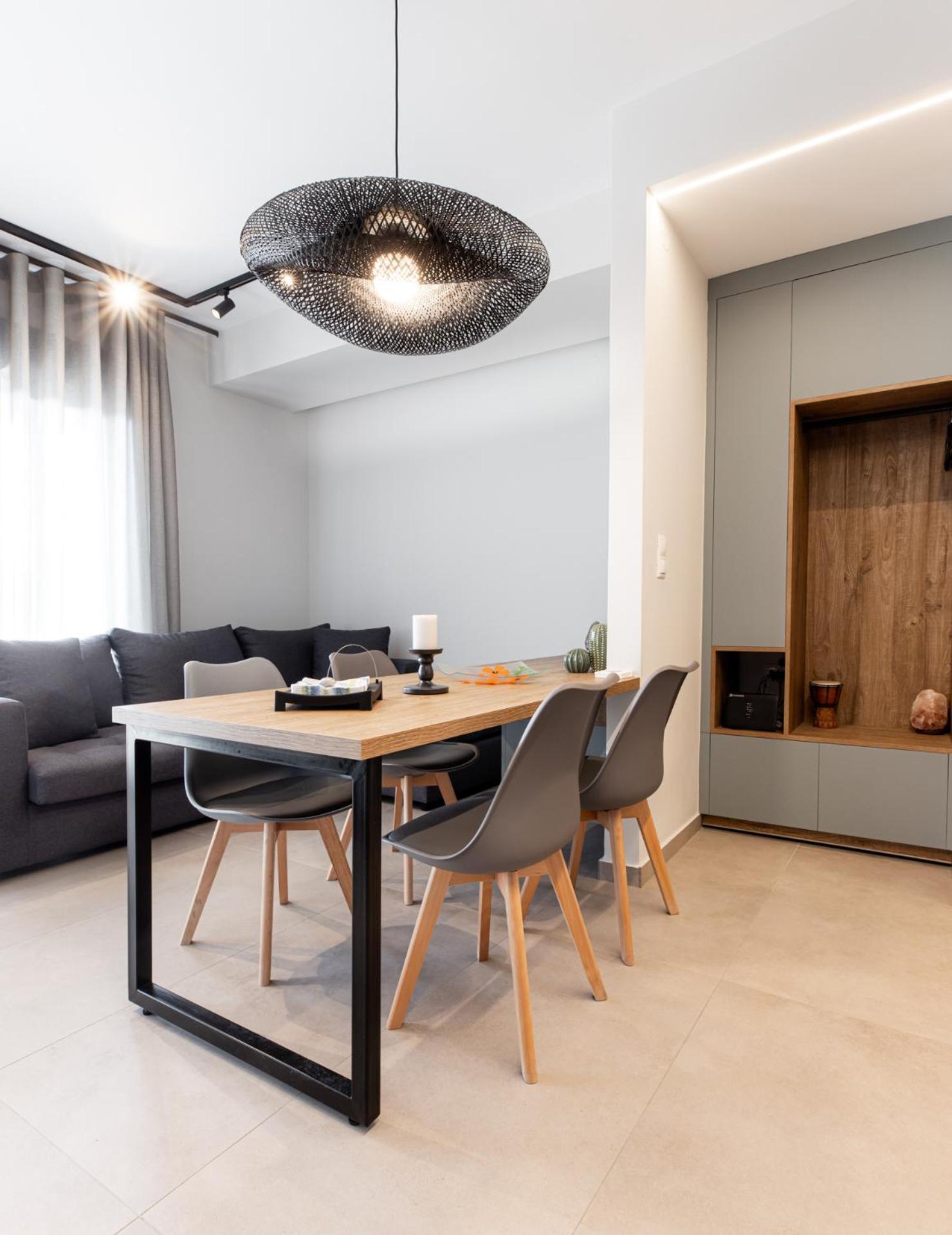 Cozy Apartment In Kalamaria, Szaloniki Kültér fotó