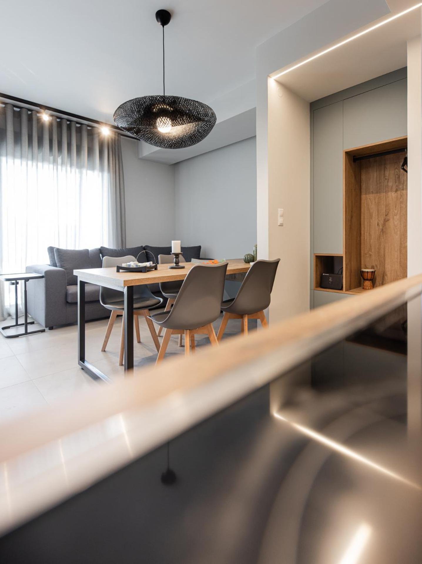 Cozy Apartment In Kalamaria, Szaloniki Kültér fotó
